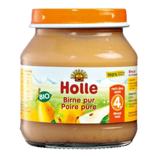 Holle bio bébiétel 100%körte 125 g