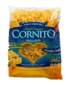 Cornito gluténmentes tészta fodros kocka 200 g
