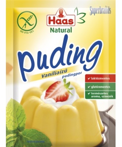 Haas natural pudingpor vanília 40 g