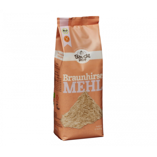 Bauck Hof bio gluténmentes barna kölesliszt teljes kiőrlésű 425 g