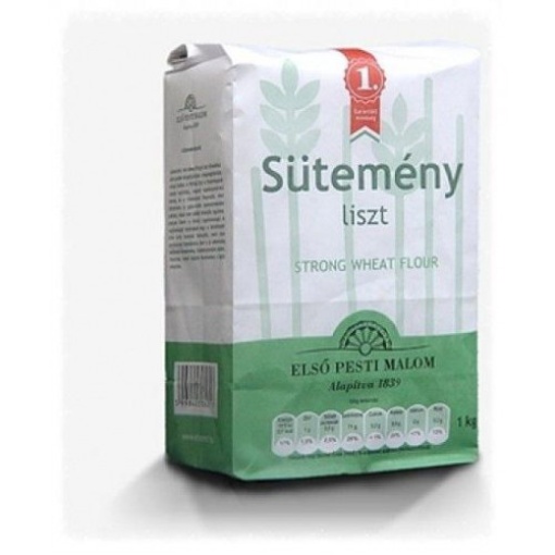 Első Pesti sütemény liszt félfogós búzaliszt bf-55 1000 g