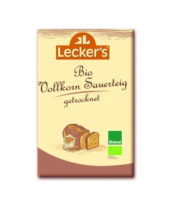 Leckers bio teljes kiőrlésű szárított kovász 30 g