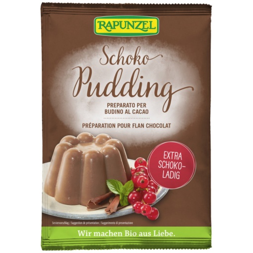 Rapunzel bio pudingpor csokoládés 50 g