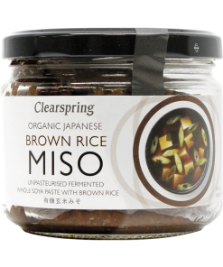 Clearspring bio miso barnarizsből üveges 300 g