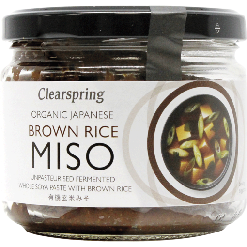 Clearspring bio miso barnarizsből üveges 300 g