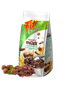 Fit reggeli ropogós müzli csoki-mogyoró 200 g