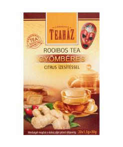Teaház rooibos tea citromfű-gyömbéres 30 g