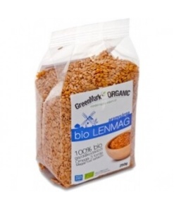 Greenmark bio lenmag aranysárga 250 g