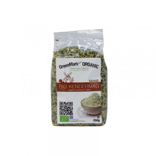 Greenmark bio kendermag hántolt 250 g