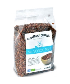 Greenmark bio vörös rizs 500 g