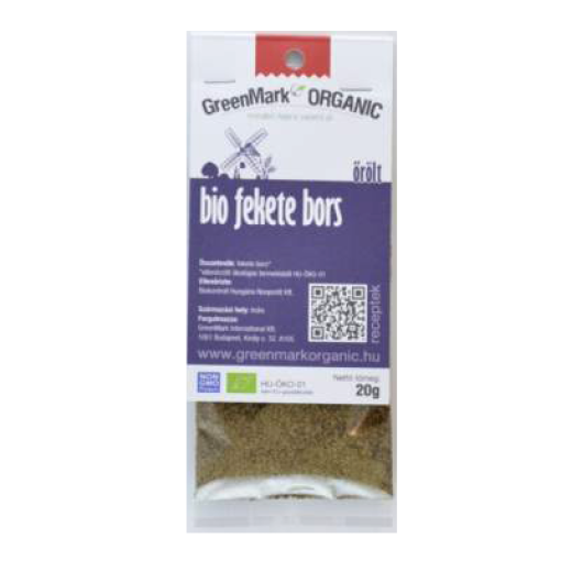 Greenmark bio fekete bors orölt 10 g