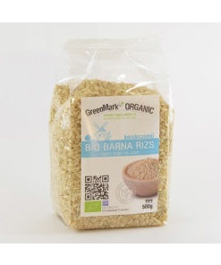 Greenmark bio barna rizs kerekszemu 500 g
