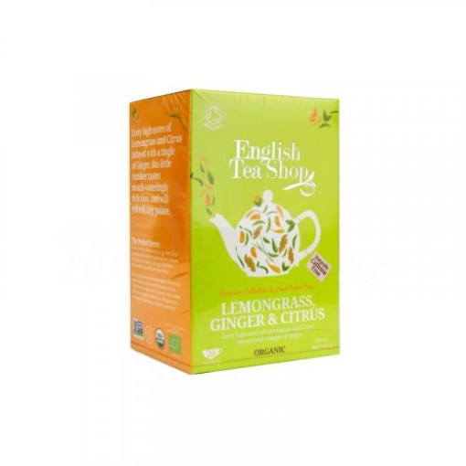Ets bio citromfu tea gyömbér&citrus 20x1,5g 30 g