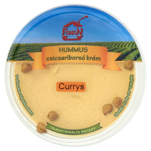 Bezula hummus csicseriborsó krém curry szósszal 250 g