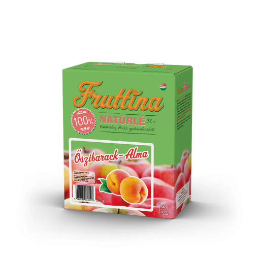 Fruttina alma-őszibarack gyümölcslé 5000 ml