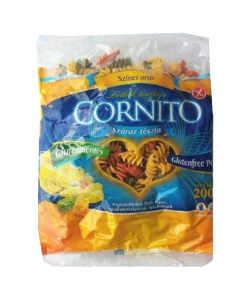 Cornito gluténmentes tészta színes orsó 200 g
