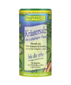 Rapunzel bio jódos fűszersó algával 125 g