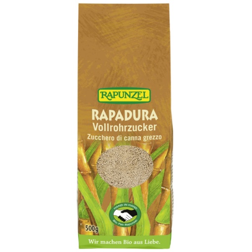 Rapunzel bio rapadura barna nádcukor 500 g