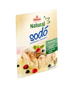 Haas natural sodó vanília ízu öntetpor 15 g