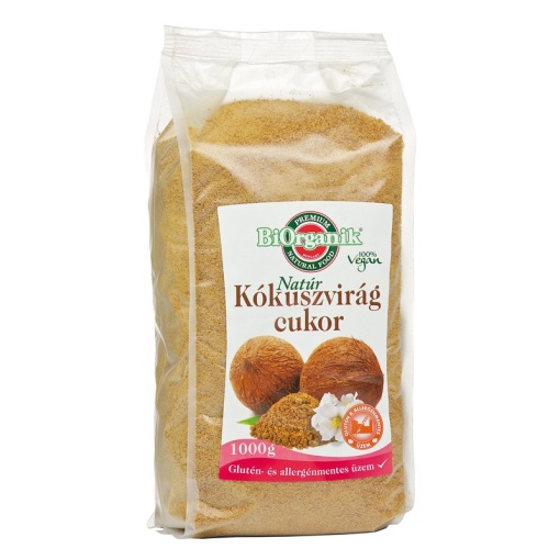 Naturganik Kókuszvirág Cukor Világos 1kg