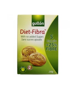 Gullón keksz rostdús diet-fibra 250 g