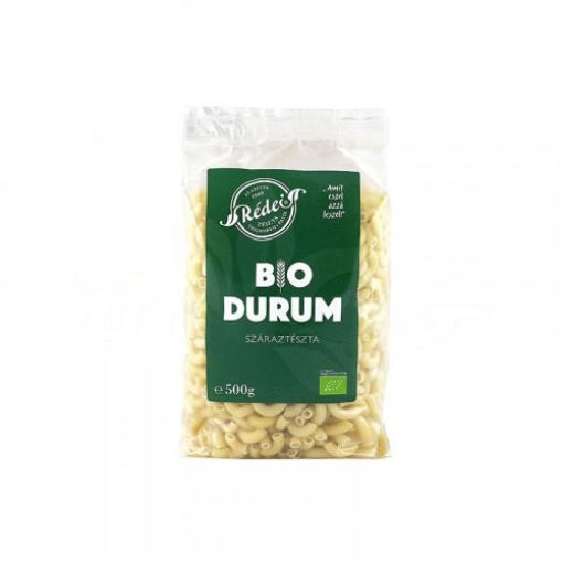 Rédei bio tészta durum szarvacska fehér 500 g
