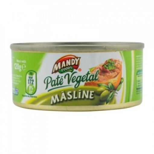 Mandy növényi pástétom olivás 120 g