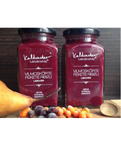 Kaldeneker vilmoskörte-ribizli lekvár fahéjjal, steviával 312 ml