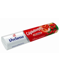 Verbena rolls cukorka csipkebogyó 32 g