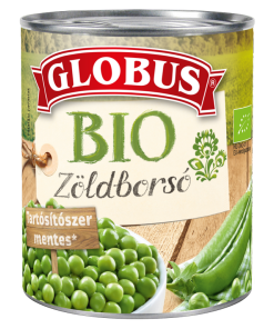 Globus bio zöldborsó konzerv 1 db