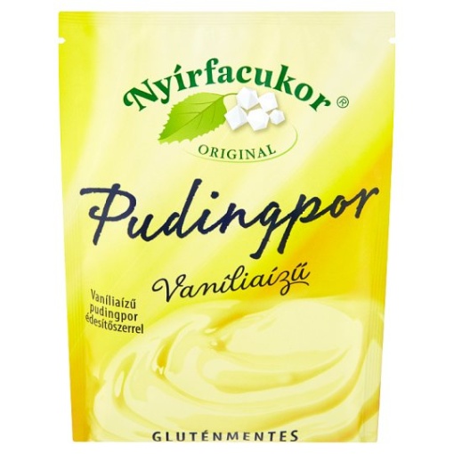 Nyírfacukor gluténmentes vaníliás pudingpor 80 g