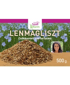 Szafi Reform lenmagliszt csökkentett zsírtartalmú 500 g