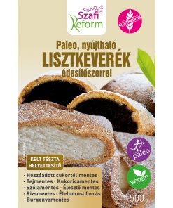 SZAFI REFORM NYÚJTHATÓ ÉDES KELT TÉSZTA HELYETTESÍTŐ LISZT (PALEO, VEGÁN, GLUTÉNMENTES) 500 G