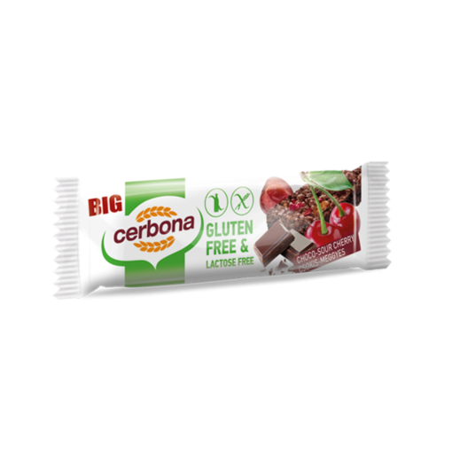 Cerbona szelet gluténmentes meggyes-csokoládés 35 g