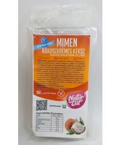 Mimen minden mentes keksz kókuszkrémes 150 g