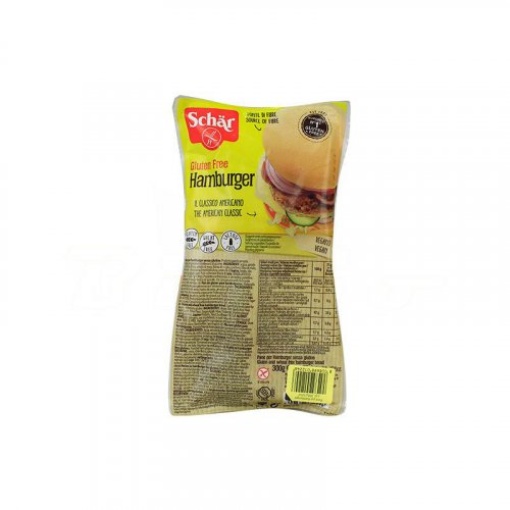 Schar gluténmentes hamburger zsemle 4db 300 g