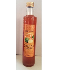 Krisnavölgyi narancsos gyömbér szörp 500 ml