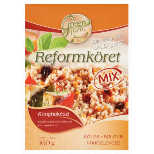 Green Farm reform köret mix bulgur köles vöröslencse 160 g