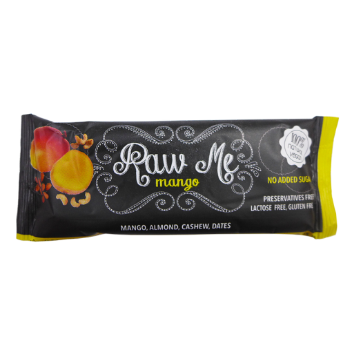 Raw Me nyers gyümölcsszelet mangós 45 g