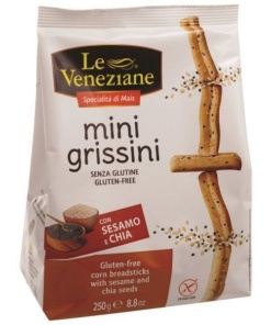 Le Veneziane grissini szezám-és chia magos 250 g