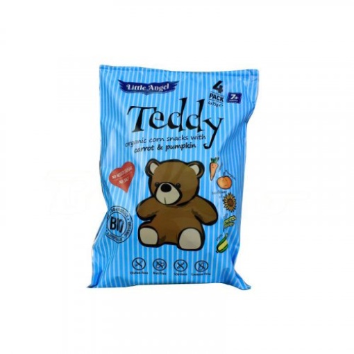 Teddy bio kukoricás snack 4x15g 60 g