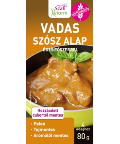 Szafi Reform szósz alap vadas 80 g