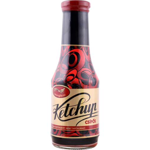 Aranyfácán csípős ketchup 540 g