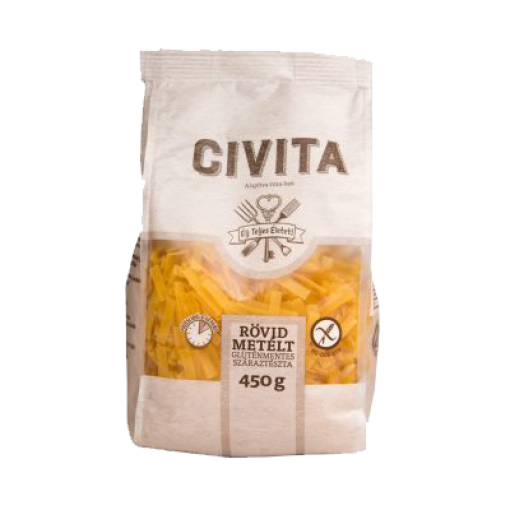 Civita kukoricatészta rövid metélt 450 g