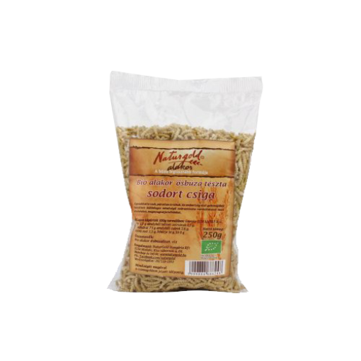 Naturgold bio alakor osbúza csigatészta fehér 250 g