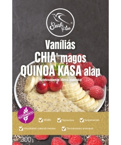 Szafi Free quinoa kása alap chia magos, vaníliás 300 g