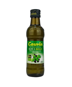 Cauvin bio bazsalikomos olívaolaj 250 ml