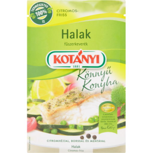 Kotányi könnyu konyha halak fuszerkeverék 25 g