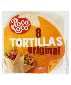 Poco Loco lágy tortilla original 320 g