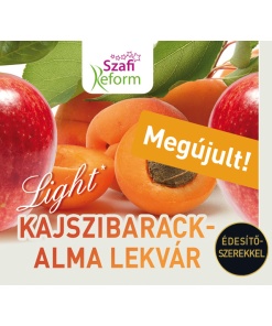 Szafi Reform lekvár kajszibarack-alma 350 g